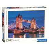 Clementoni legpuzzel tower bridge bij nacht - 1000st.