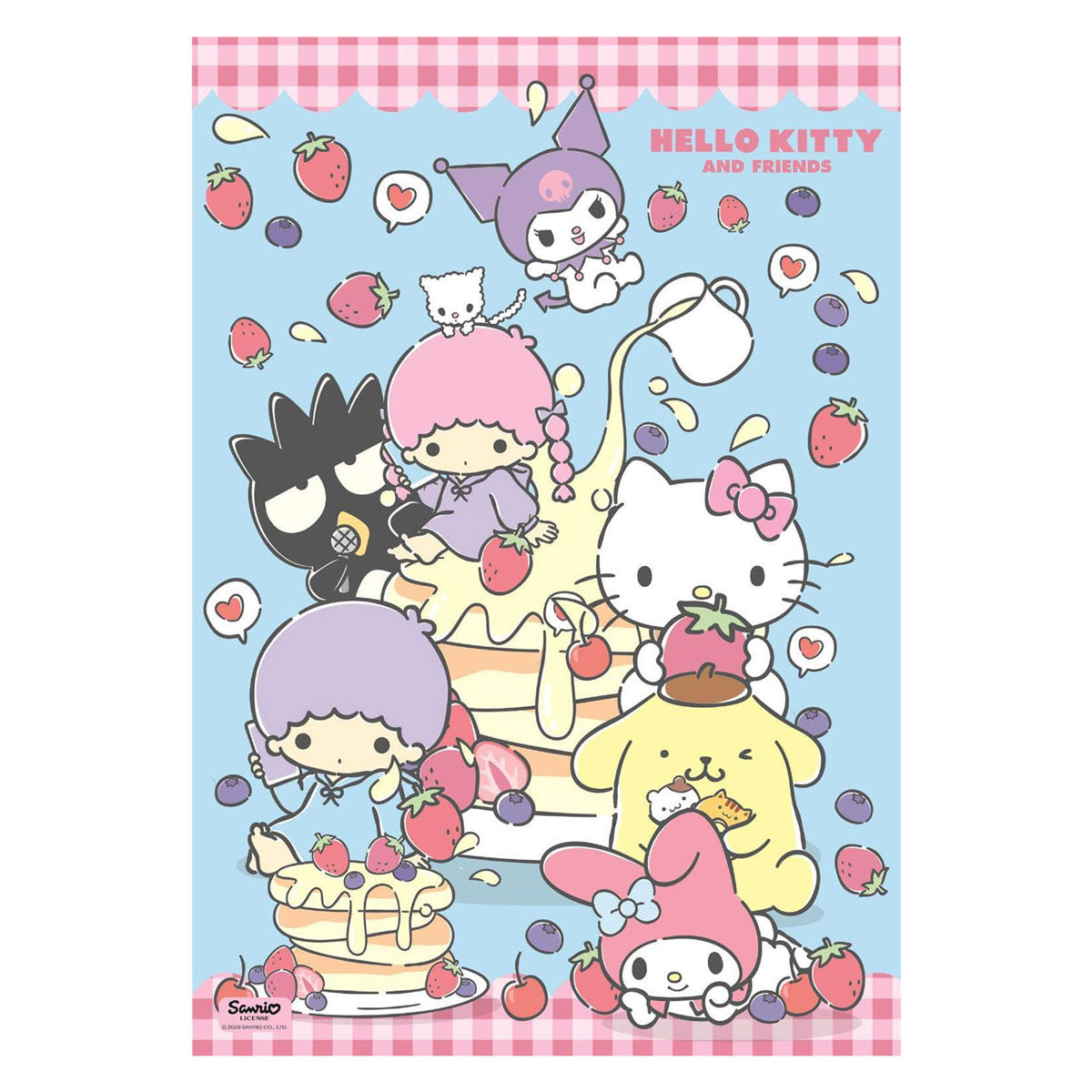 Clementoni – 37117 – puzzel – 1000 stukjes – hello kitty