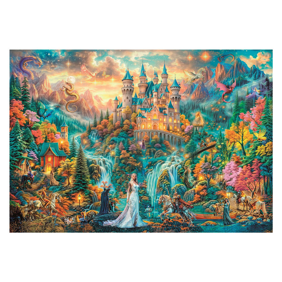 Clementoni legpuzzel legends of the hidden realm 2000 stukjes volwassenen.