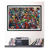 Clementoni onmogelijke legpuzzel marvel - 1000st.