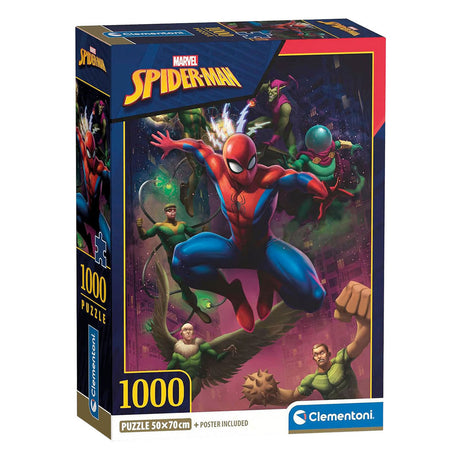 Clementoni legpuzzel spiderman - 1000st.