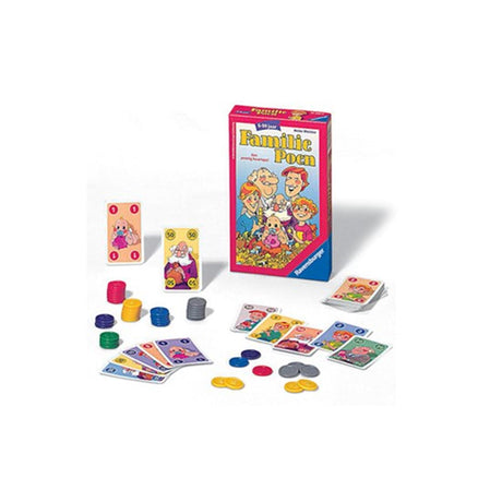 Ravensburger familie poen familie poen kaartspel