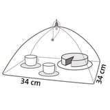 Westmark vliegenkap 34x34cm