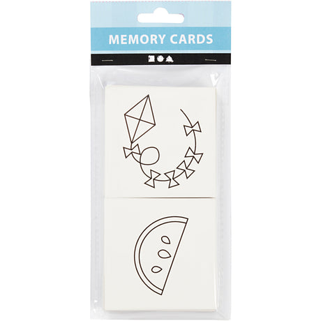 Creativ company https: www.cchobby.nl memory-kaarten-afm-7x7-cm-400-gr-wit-1-set