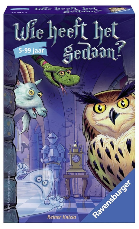 Ravensburger spel wie heeft het gedaan?