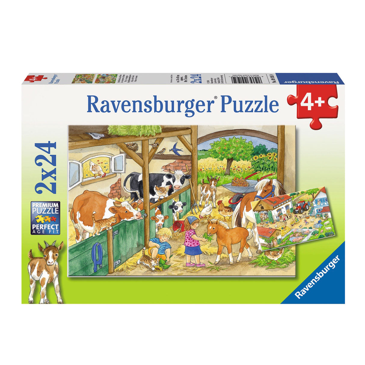 Ravensburger Vrolijk Boerderijleven 2 x 24 stuks