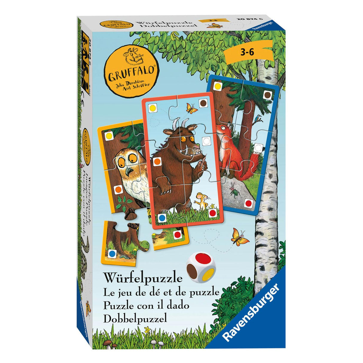 Ravensburger Gruffalo Wierfel Puzzle