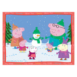 Ravensburger puzzel peppa pig: 4 seizoenen - 12+16+20+24 stukjes