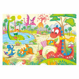 Ravensburger puzzel lievelingsdino's - twee puzzels - 12 stukjes - kinderpuzzel