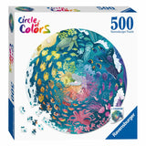 Ravensburger circle of colors puzzels ocean, 500st.