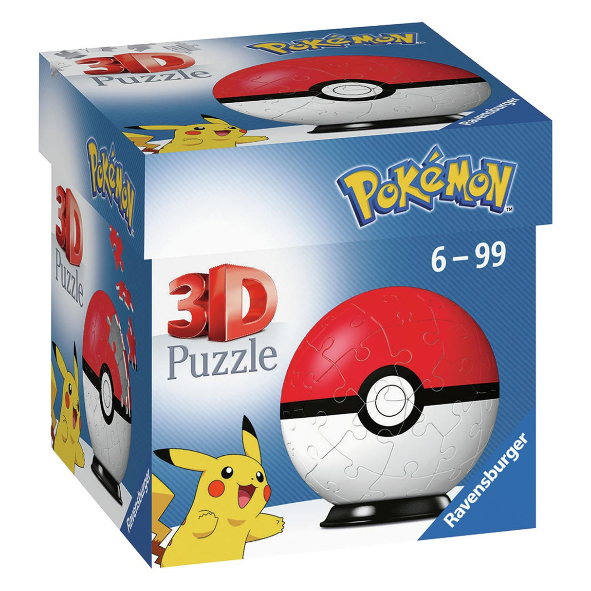 Ravensburger Pokeball 3D Puzzel, 54st.