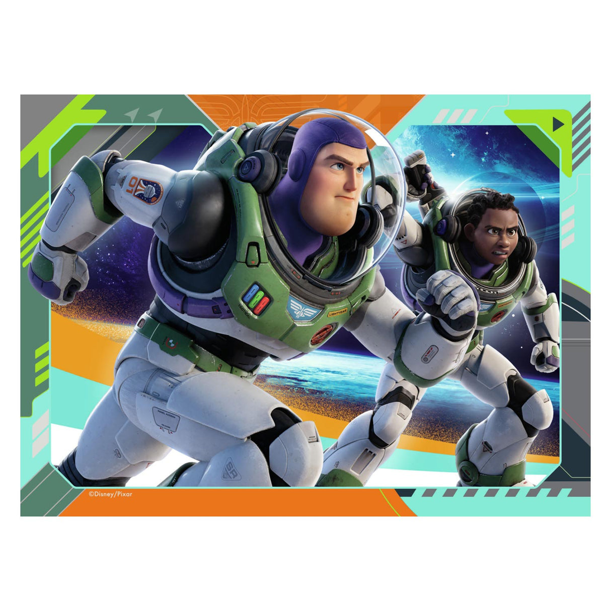Ravensburger disney lightyear 4in1box puzzel - 12+16+20+24 stukjes - kinderpuzzel