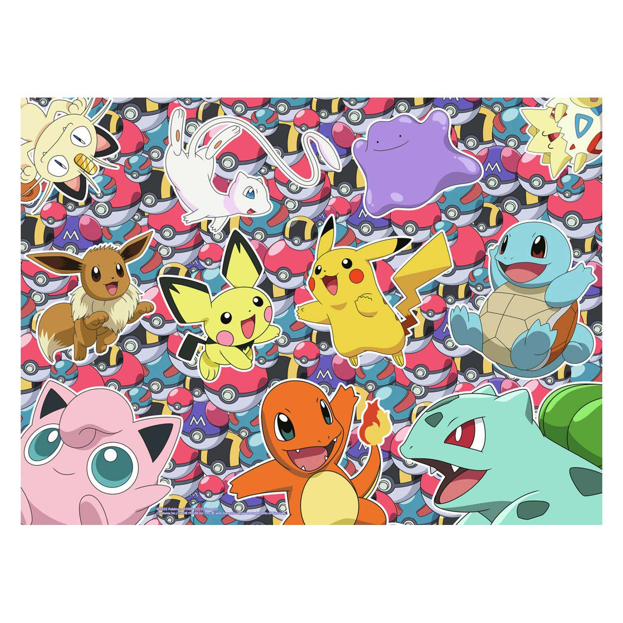 Pokémon ravensburger puzzel pokemon - legpuzzel - 100 xxl stukjes