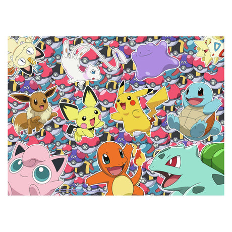 Pokémon ravensburger puzzel pokemon - legpuzzel - 100 xxl stukjes