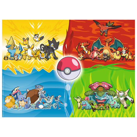 Ravensburger pokémon puzzel, 150st. xxl