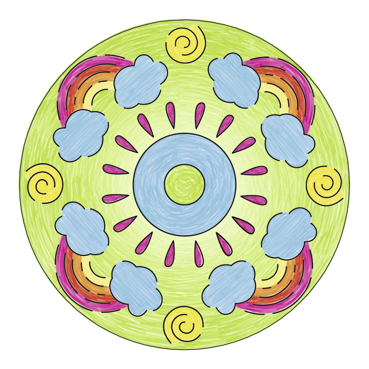 Mini Mandala-Designer - Eenhoorn