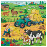 Ravensburger puzzel boerderij - 3x49 stukjes - kinderpuzzel