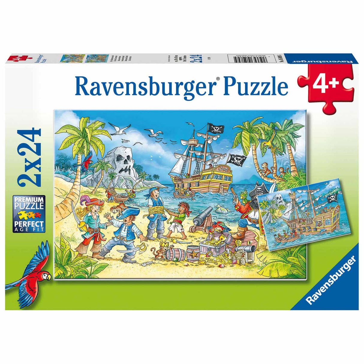 Ravenburger Aventure Insel 2x24 Stécker