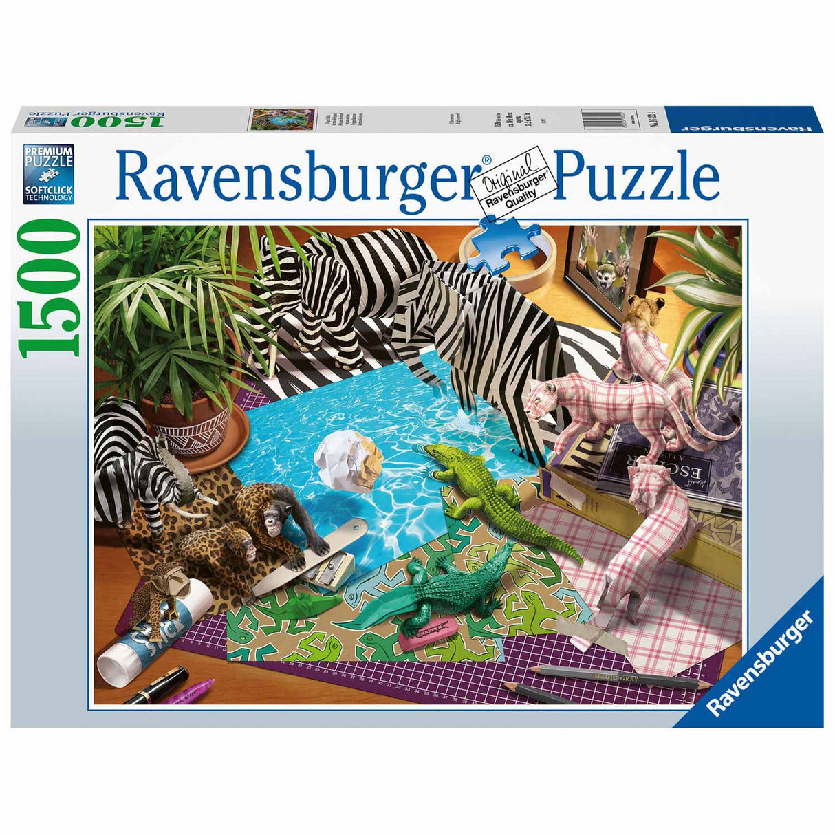 Ravensburger origami avontuur, 1500st.