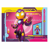 Ravensburger legpuzzel iron man en zijn fantastische vriendjes - 4 puzzels