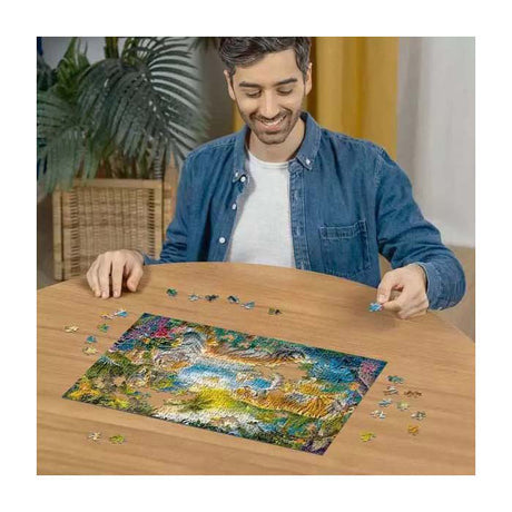 Ravensburger legpuzzel tijgerfamilie in de oase - 500st.