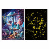 Ravensburger puzzel moonlight mushrooms (starline) - legpuzzel - 500 stukjes