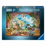 Ravensburger legpuzzel mediterraan terrasuitzicht - 1000st.