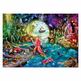 Ravensburger puzzel mermaid's treasure - legpuzzel - stukjes