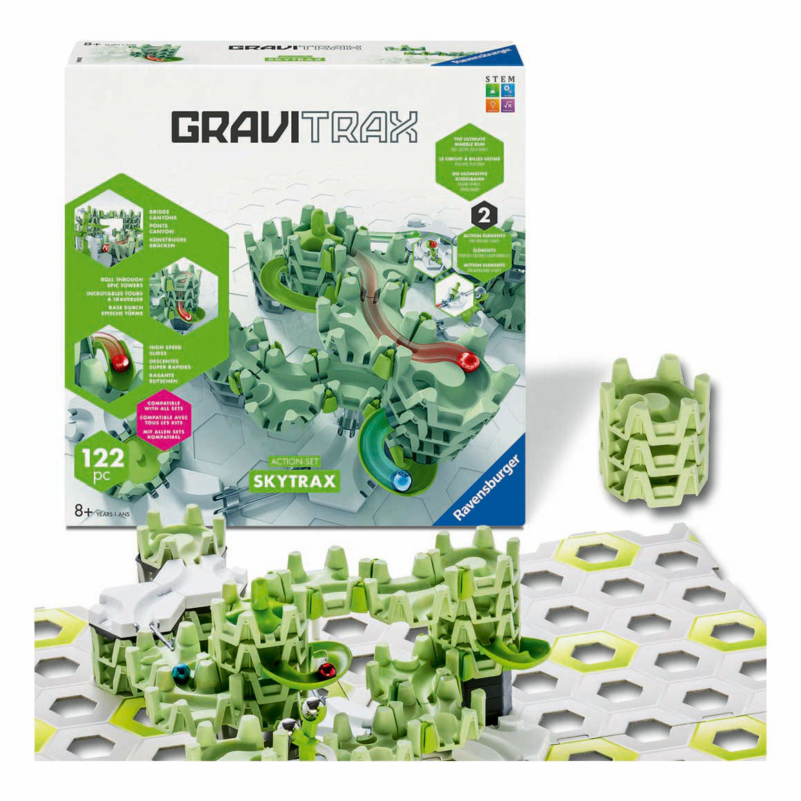 Ravensburger 25959 gravitrax - action-set m skytrax