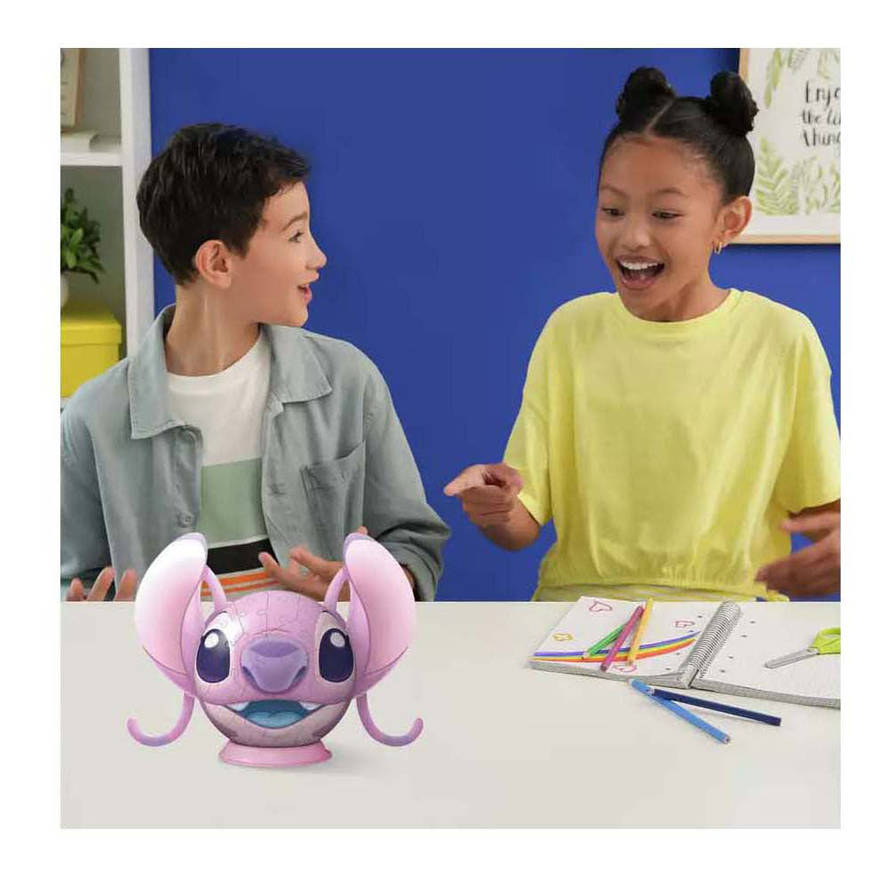 Ravensburger 3d puzzel disney stitch bal - 72 stukjes speelgoed.