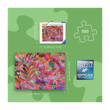 Ravensburger – fish in fuchsia – legpuzzel – 500 stukjes