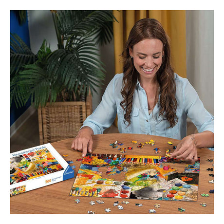 Ravensburger legpuzzel art studio - 500st.