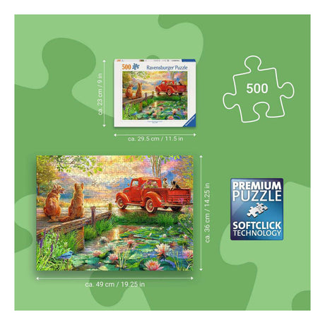Ravensburger puzzel summer love 500 stukjes