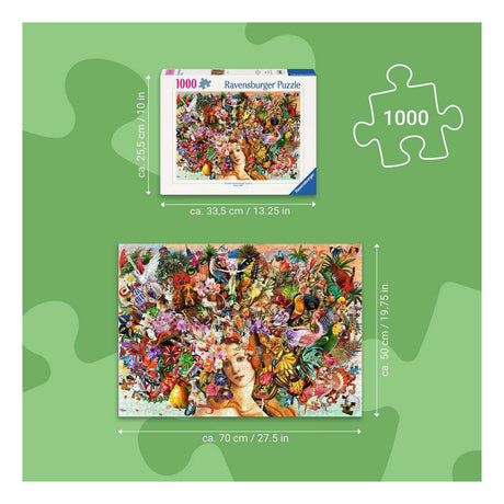 Ravensburger – creatieve gedachten – legpuzzel – 1000 stukjes