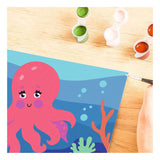 Ravensburger – creart: octopus (neon) – schilderen op nummer