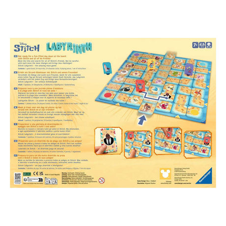 Ravensburger - bordspel - labyrinth - stitch (6019435)