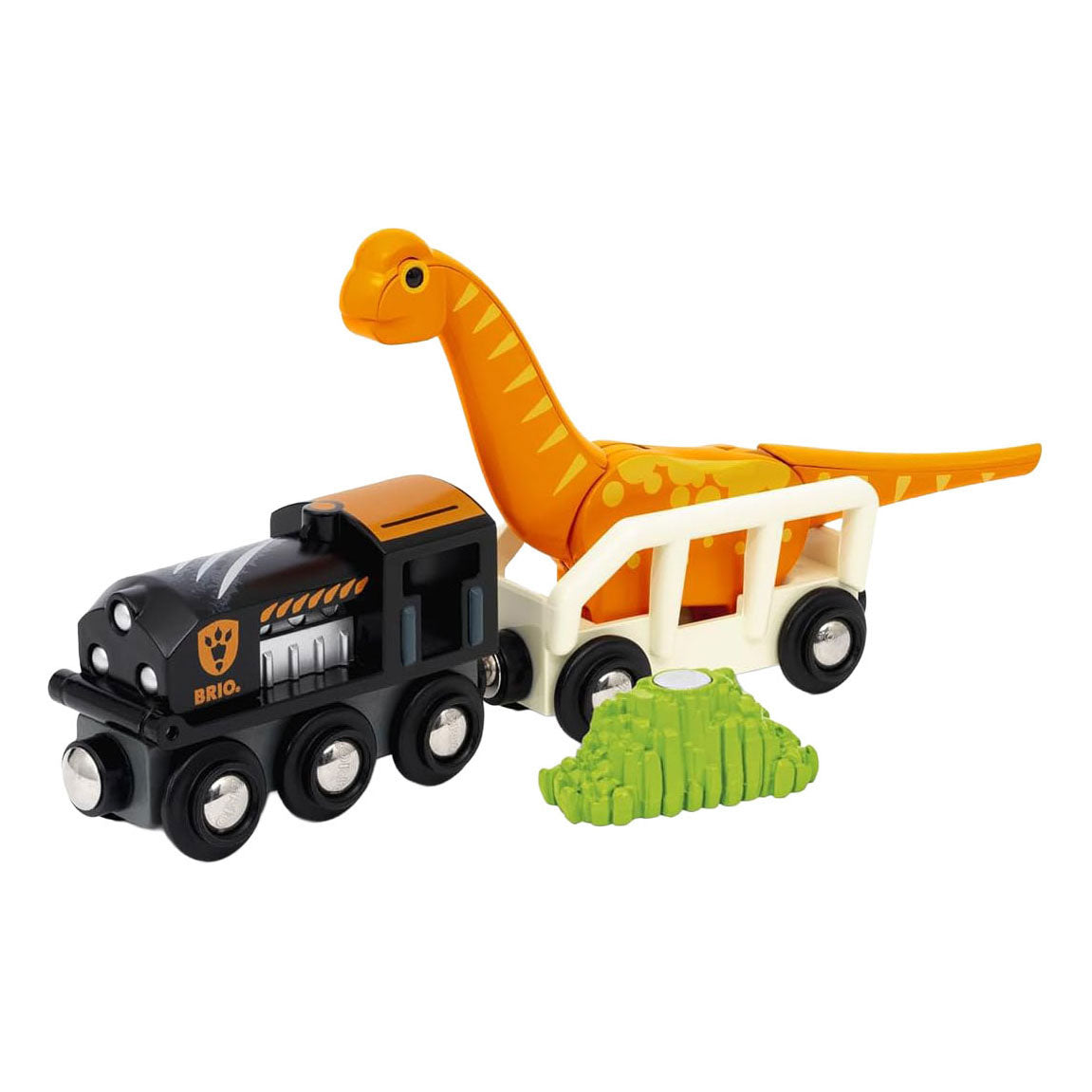 Brio treinbaan cirkel - dinosaurus - 12-delig