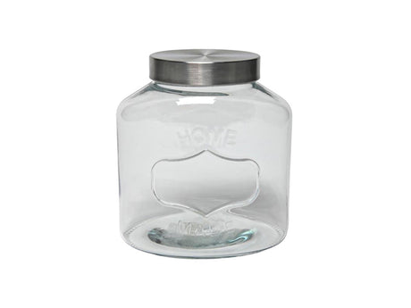 Kitchen tools voorraadpot glas homemade 17,5x12,5x20cm