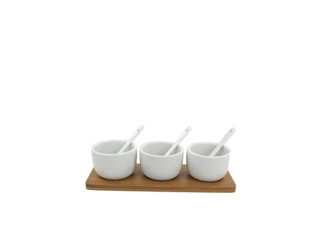 Food for fun sauzenset 7-delig met houten plank