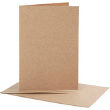 Creativ company http: www.cchobby.nl kaarten-en-enveloppen-afmeting-kaart-10-5x15-cm-afmeting-envelop-11-5x16-5-cm-naturel-10-set-1-doos