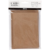 Creativ company http: www.cchobby.nl kaarten-en-enveloppen-afmeting-kaart-10-5x15-cm-afmeting-envelop-11-5x16-5-cm-naturel-10-set-1-doos
