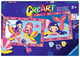 Ravensburger creart mermaid magic - schilderen op nummer voor kinderen