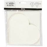 Creativ company https: www.cchobby.nl hartvormige-kaarten-afmeting-kaart-12-5x12-5-cm-afmeting-envelop-13-5x13-5-cm-off-white-10-set-1-doos