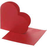 Creativ company https: www.cchobby.nl hartvormige-kaarten-afmeting-kaart-12-5x12-5-cm-afmeting-envelop-13-5x13-5-cm-rood-10-set-1-doos