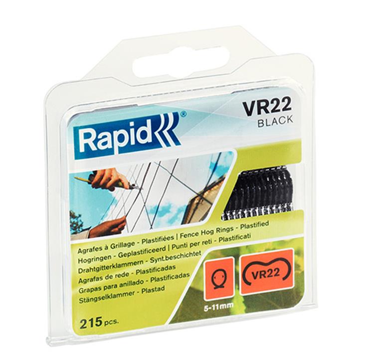 Rapid vr22 hek ringkrammen zwart - 40108804
