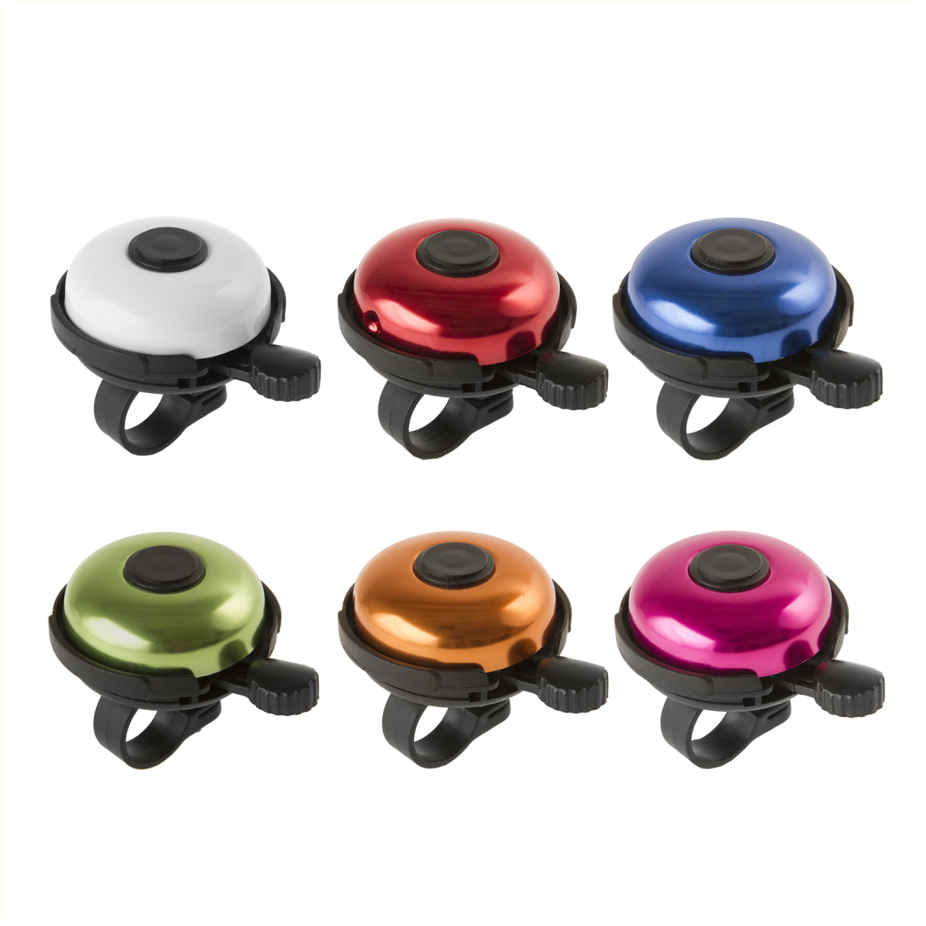 M-wave bel aluminium plastic. sorti kleur