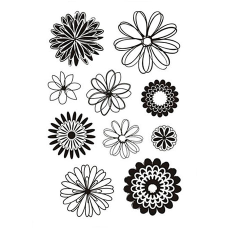 Creativ company http: www.cchobby.nl silicone-stempels-bloemen-vel-11x15-5-cm-1-vel