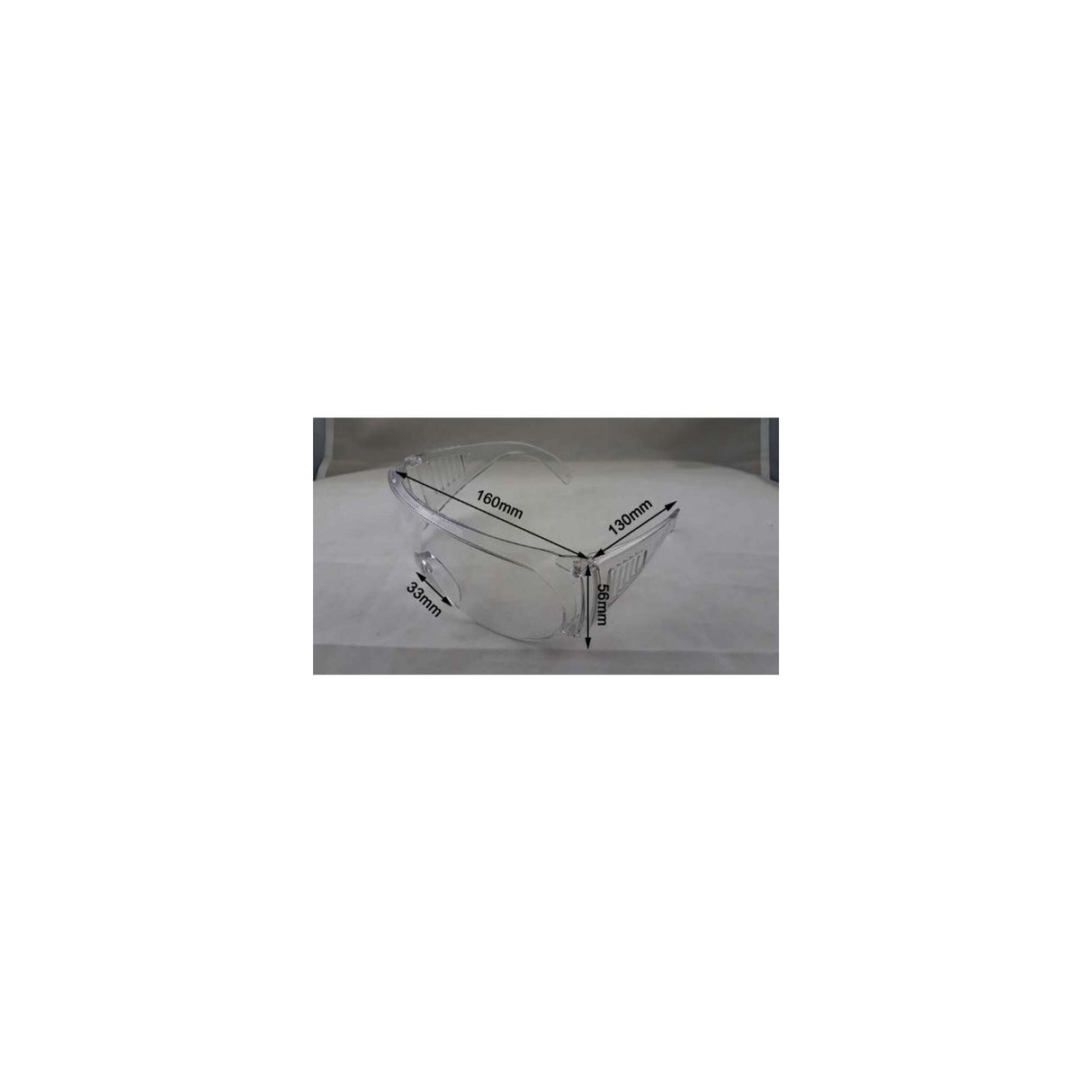 IceToolz Veiligheidsbril transparant met EN.166 keur