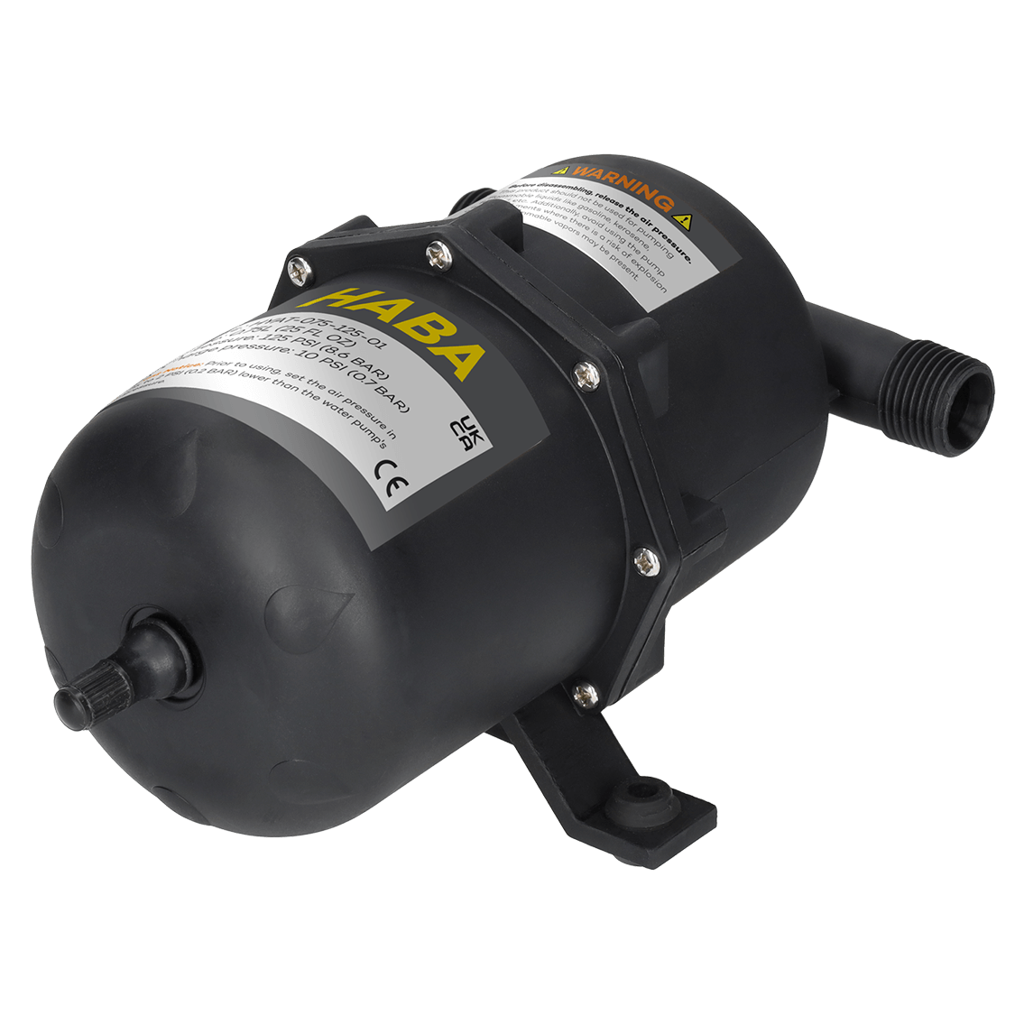Accumulator tank voor drukpompen