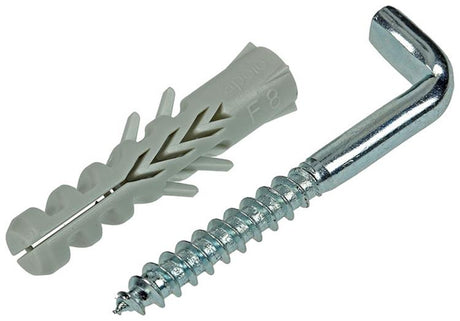 Celo 1015384 - 5 nylon pluggen f 8 mm + schroefduimen 502621 | 5 stuks